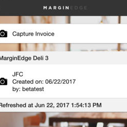 MarginEdge Mobile App